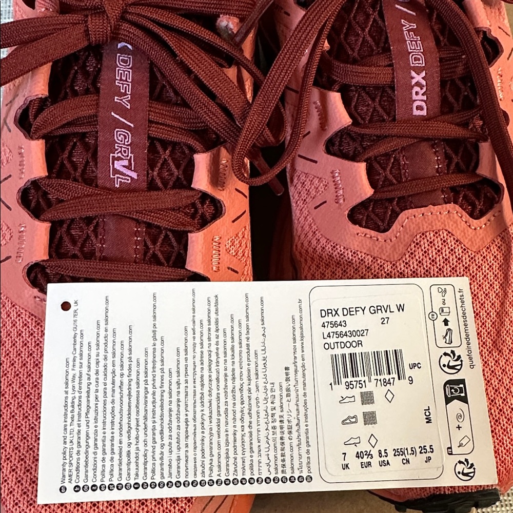 Salomon DRX Defy GRVL Road Running Women's Shoes - Picture 10 of 10